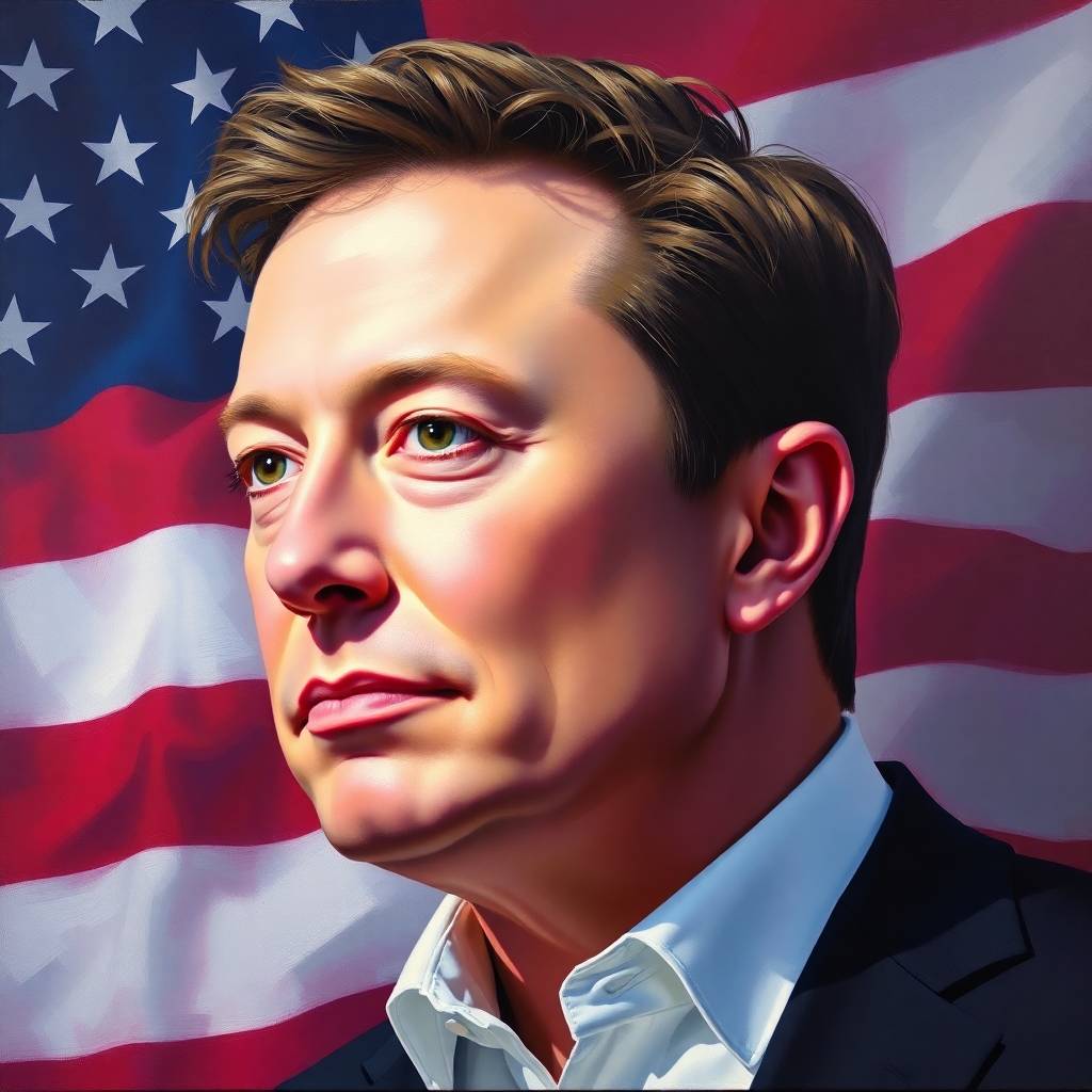 Elon Musk patriot.