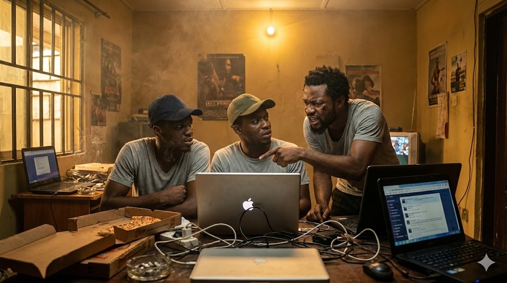 Unemployed graduate level G-boys, aka the Yahoo Boys operate 419 and advance fee scams on X